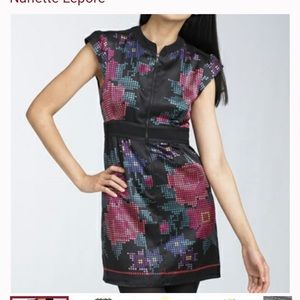 Nanette Lepore Pixel Floral Dress